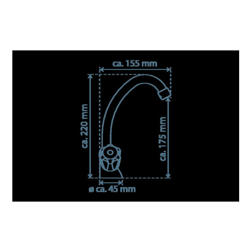 KIRCHHOFF SAVINO Robinet de lavabo, chrome