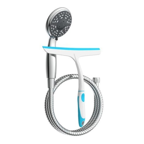 KIRCHHOFF Set de douche chromé avec raclette