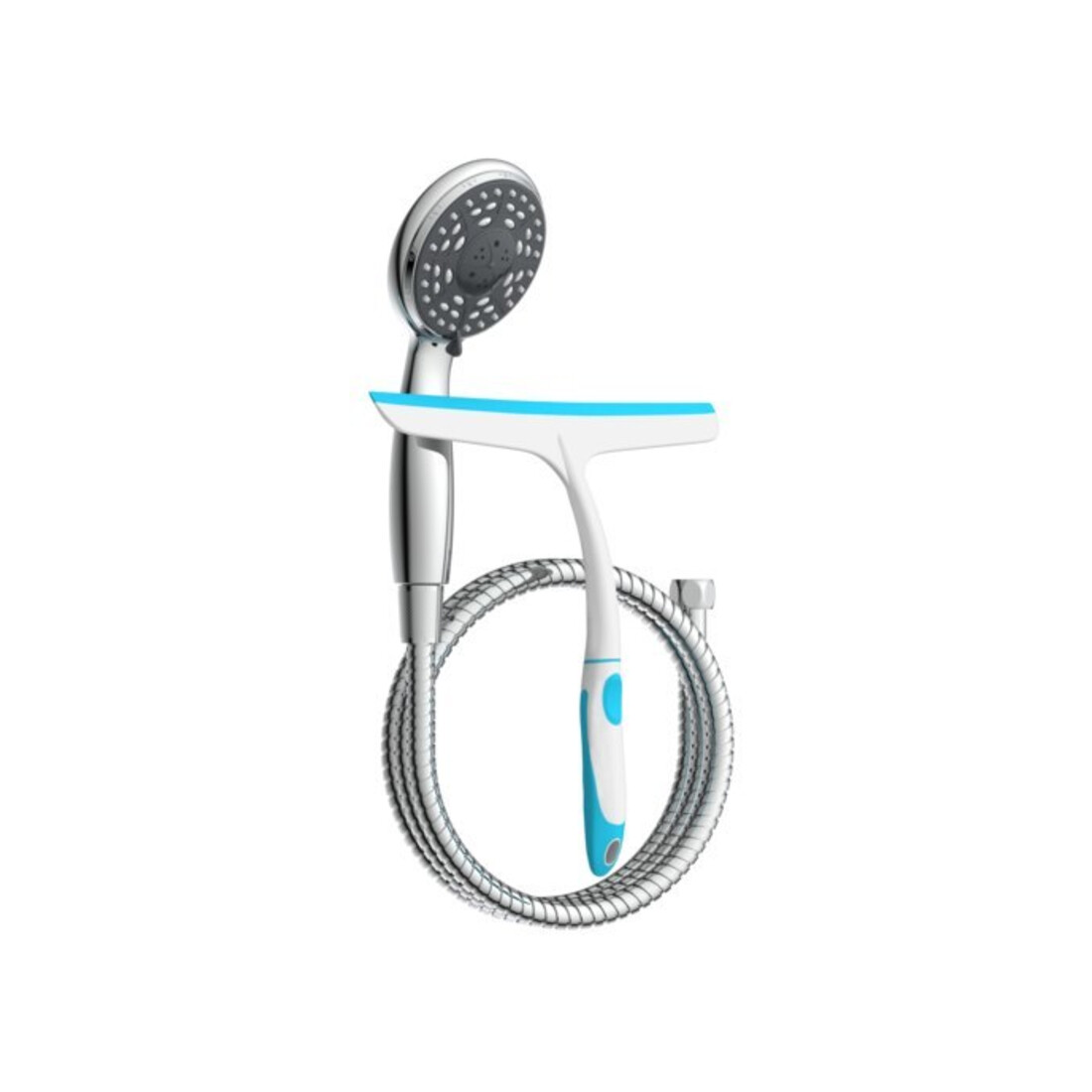KIRCHHOFF Set de douche chromé avec raclette