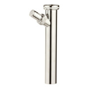 KIRCHHOFF Tauchrohr Siphon, Chrom, 1 1/4"x 3/4"Tx 200x 32mm mit Waschgeräteanschl. mit