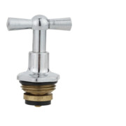 KIRCHHOFF Tête de manette chromée, 1/2