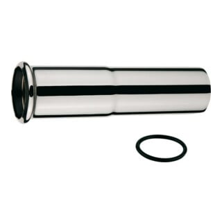 KIRCHHOFF Verlängerungsrohr, Chrom, mit O-Ring 32 mm x 125 mm