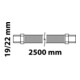 KIRCHHOFF WAS Tuyau d'évacuation spiralé avec suspension, 2,5 m, pour 3/4" T Ø int. : 19 & 22 mm-3