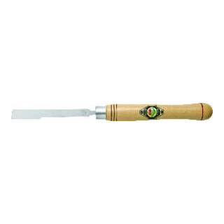 Kirschen Drechslerbeitel Ausdrehstahl gerade Schneide, langes Heft, 20 mm