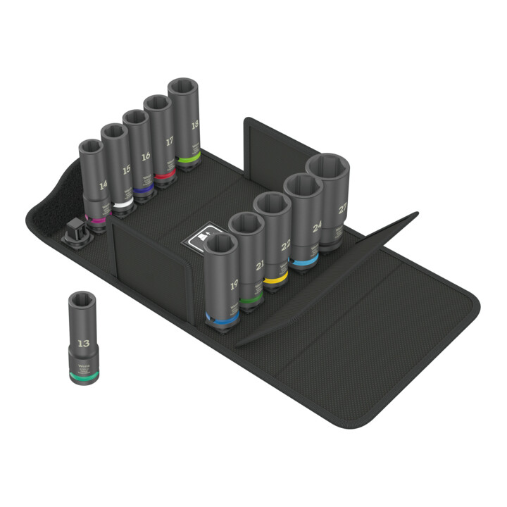 Kit 1 Wera 8790 C Impaktor Deep, 11 pièces