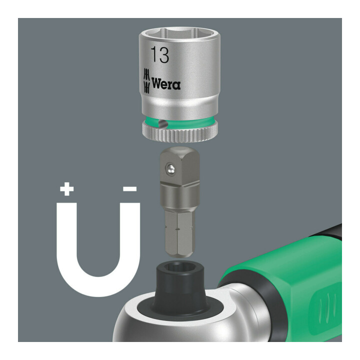 Kit 1 Wera Safe-Torque A 2, hexagonal 1/4", 2-12 Nm, 23 pièces
