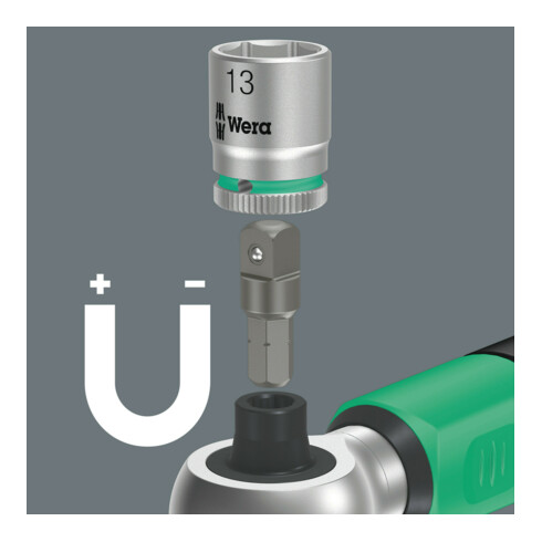 Kit 1 Wera Safe-Torque A 2, hexagonal 1/4", 2-12 Nm, 23 pièces
