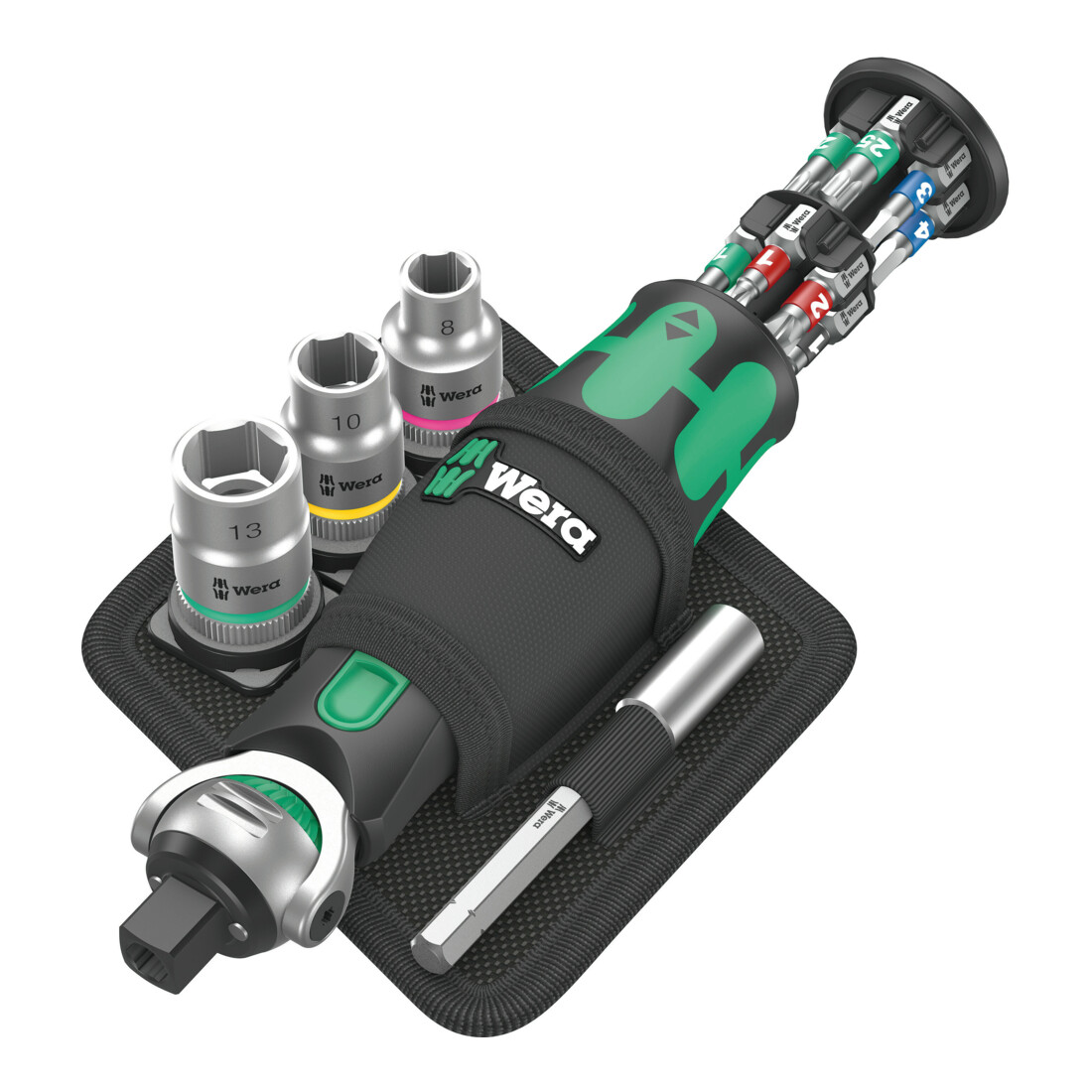 Kit 2 Wera 8009 Zyklop Pocket, 18 pièces