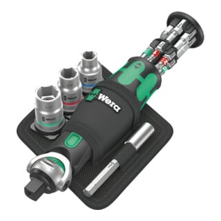 Kit 2 Wera 8009 Zyklop Pocket Imperial, 18 pièces