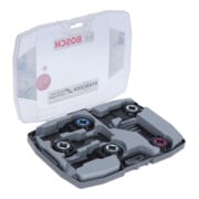 Kit Bosch Starlock pour électriciens et poseurs de cloisons sèches, 5+1 pièces-2