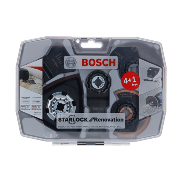 Kit Bosch Starlock pour travaux de rénovation, 4+1 pièces