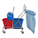 Kit chariot de nettoyage STIER avec support pour sac poubelle-2