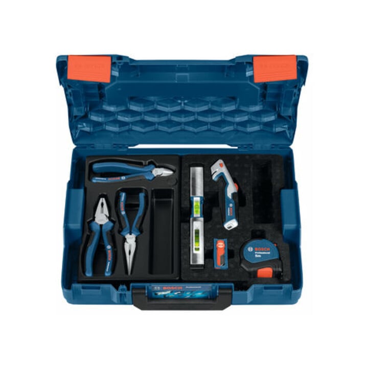Kit Combiné Bosch avec pinces et divers outils à main, 16 pièces