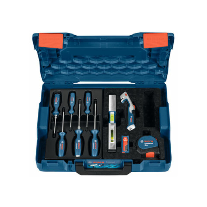 Kit combiné Bosch avec tournevis et divers outils à main, 19 pièces