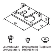 Kit complémentaire STA ZN 3100mm 10x Nr.73 pour montage mural HELM-4