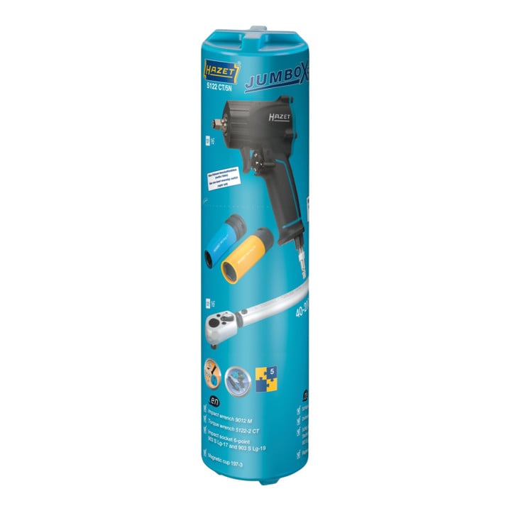 kit complet pour changement de pneus 5122CT/5N 5 pièces HAZET
