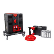 Kit compresseur-Systainer® STIER avec Systainer II T-Loc, planche à roulettes + cloueuse pneumatique, 6 pièces
