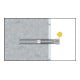 Kit d' installation pour la pose d'urinoir UB 10x140 blanc (20 ) CELO