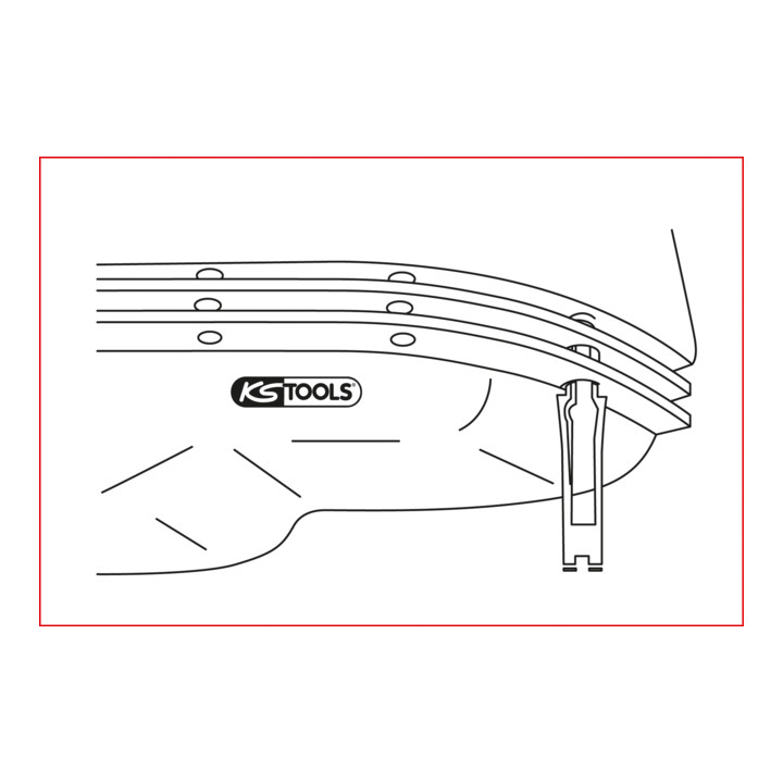 Kit d'aide au montage vissable FIXIT pour joints, 8 pcs.