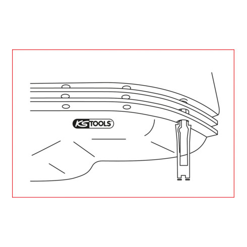 Kit d'aide au montage vissable FIXIT pour joints, 8 pcs.