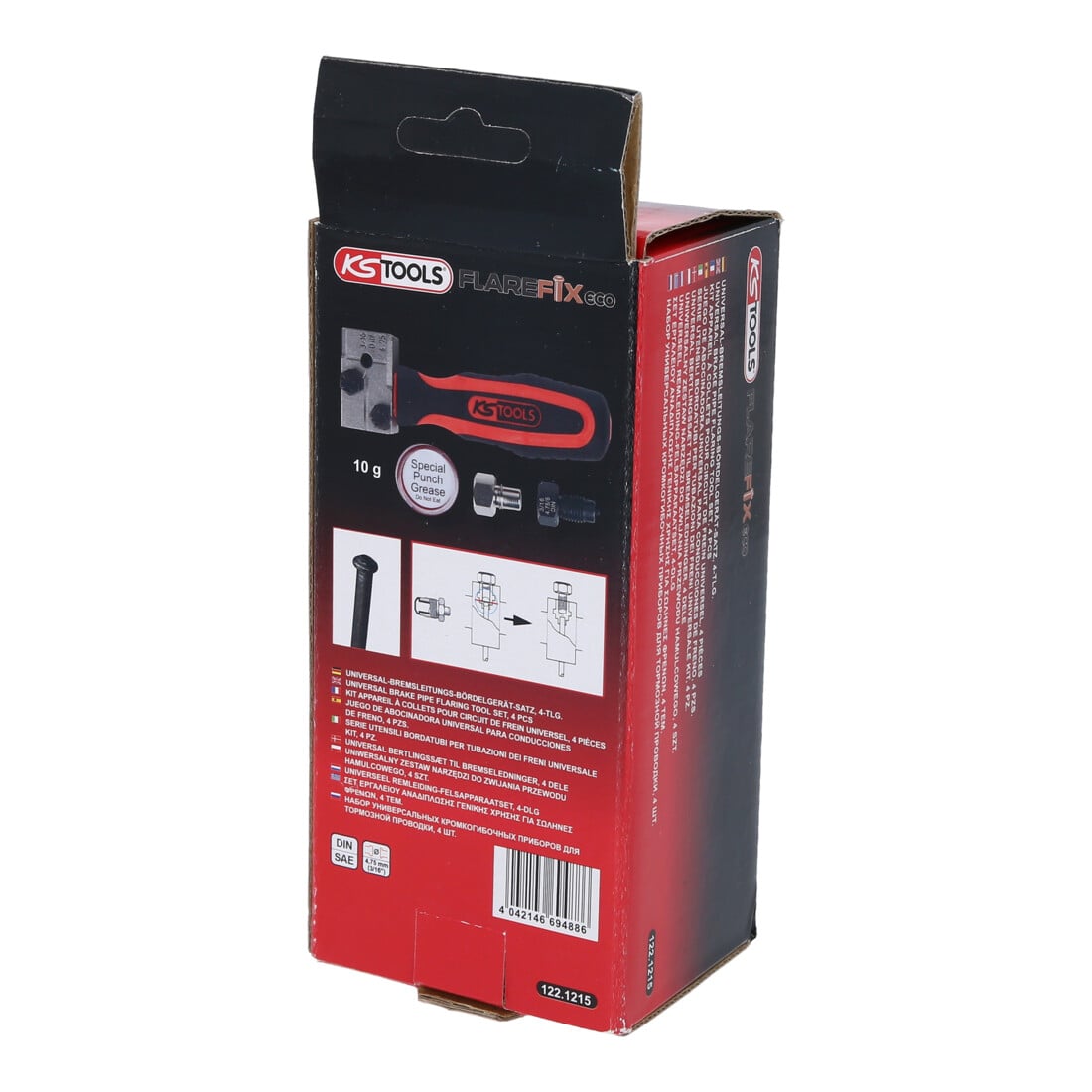kit d'appareils à collets pour circuit de frein universel KS Tools FLAREFIXeco
