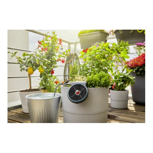Kit d'arrosage solaire AquaBloom GARDENA