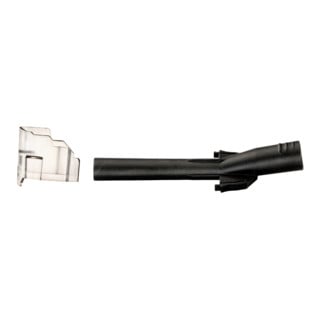 Kit d'aspiration pour scie sauteuse avec capot transparent metabo