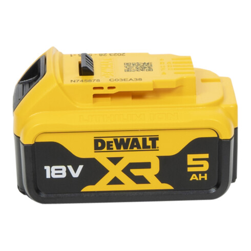 Kit de batterie DEWALT, 18V / 5,0Ah