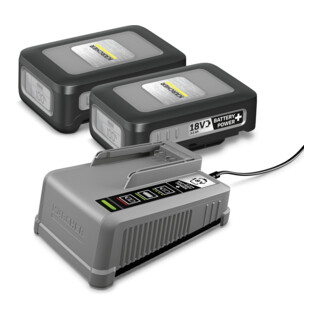 Kit de batterie et chargeur Kärcher Battery Power+ 18/30