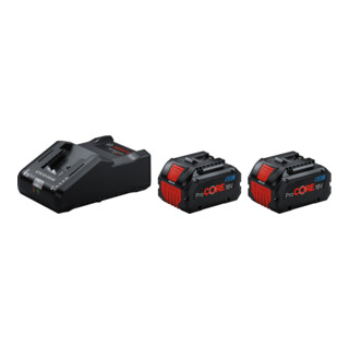 Kit de batteries Bosch 2 x ProCORE18V 8.0Ah + GAL 18V-160