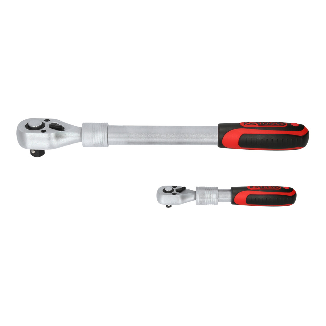 Kit de cliquets réversibles télescopiques 1/4" + 1/2" KS Tools 2 pcs