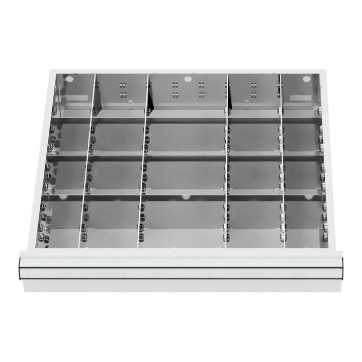 Kit de compartimentage STIER pour armoire à tiroirs STIER 904153