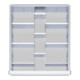 Kit de compartimentage STIER pour tiroirs avec hauteur de façade de 120-150mm, 2x9 parois de séparation-1