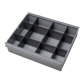Kit de compartimentation Rau pour tiroirs Tiroir d'établi roulant Hauteur 180mm