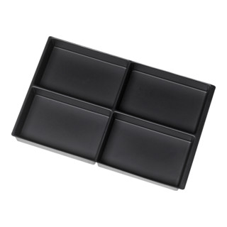 Kit de compartimentation Rau pour tiroirs Tiroir-E H 60-360mm Bac à matériel 4 compartiments