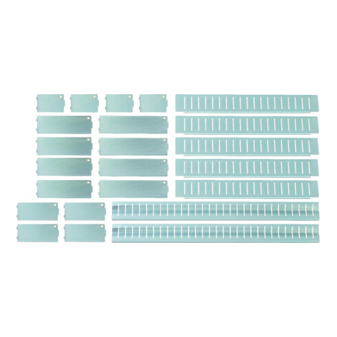 Kit de compartiments pour tiroirs 568×398 mm 23 pièces