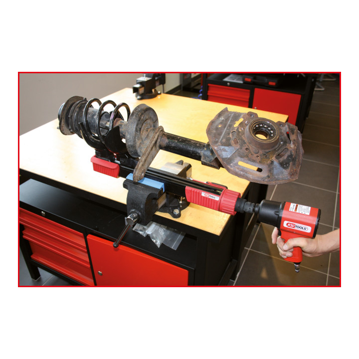Kit de compresseur de ressorts KS Tools, 6 pièces, max 1800 kg