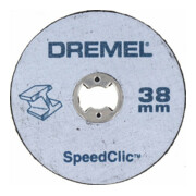 Kit de démarrage Dremel EZ SpeedClic SC406, mandrin SC et 2 disques de coupe de métal