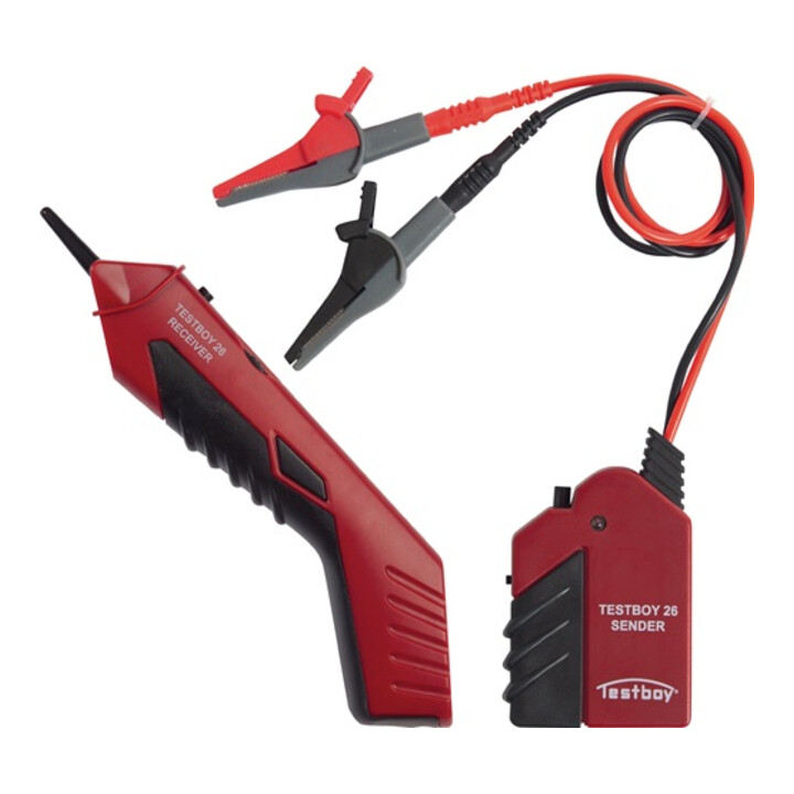 Kit de détection de câbles Testboy 26 avec lampe de poche LED