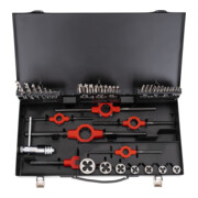 Kit de filetage avec jeu de tarauds STIER, 45 pièces (M3-12)-5