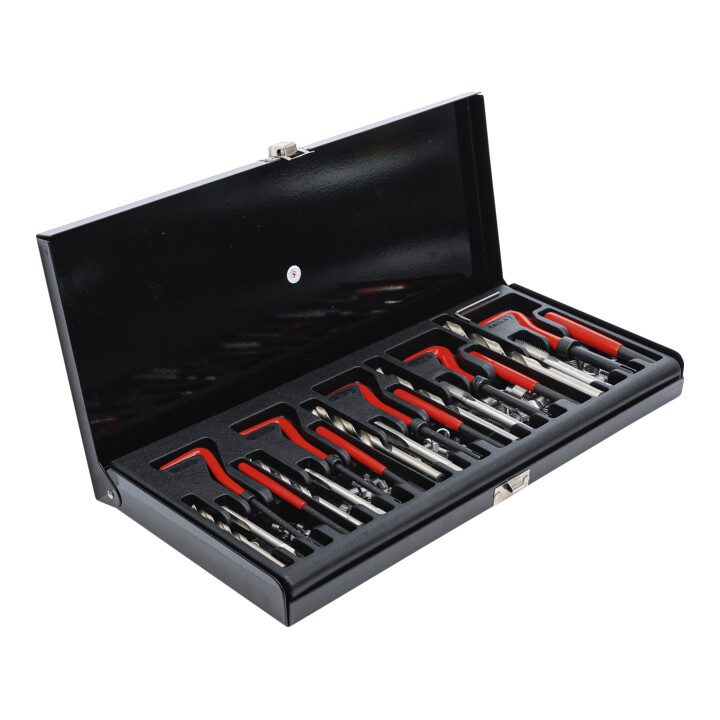 Kit de filets rapportés M5 - M12 130 pièces BGS Do it yourself
