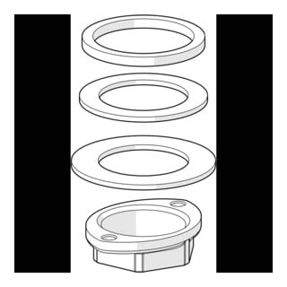 Kit de fixation Hansa M33 x 1,5