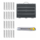 Kit de lames Stanley dans mallette en plastique