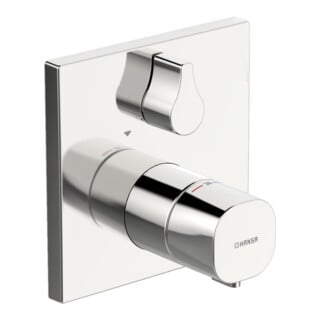 Kit de montage Hansa HANSALIVING pour mitigeur thermostatique de bain, DN 15 sans dispositif de sécurité, chromé