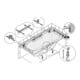 Kit de montage Hoesch pour baignoires