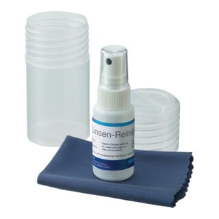 Kit de nettoyage 2 pces p. l'entretien des loupes SCHWEIZER