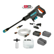 Kit de nettoyage moyenne pression sans fil AquaClean 24/18V P4A Premium Ready-To-Use GARDENA