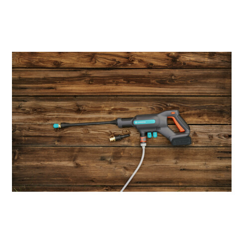 Kit de nettoyage moyenne pression sans fil AquaClean 24/18V P4A Premium Ready-To-Use GARDENA