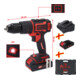 Kit de perceuse-visseuse à percussion sans fil et sans balais KS Tools eMONSTER 4 pcs-1