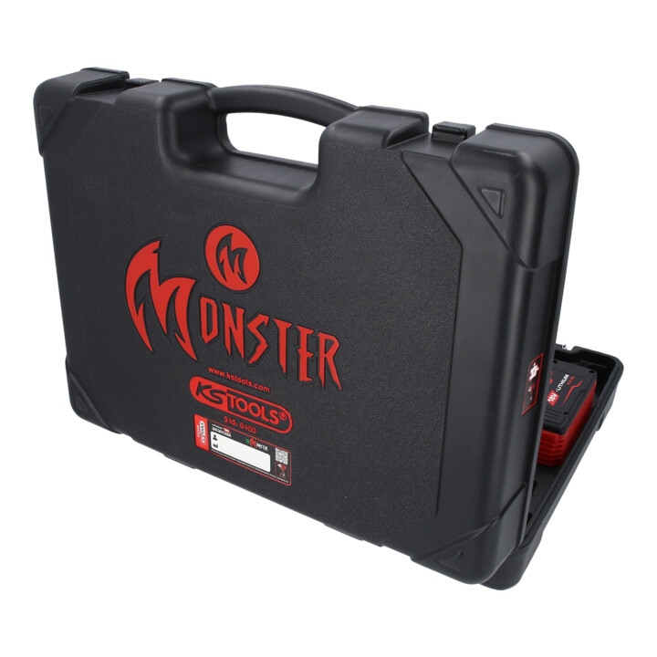 Kit de perceuse-visseuse à percussion sans fil et sans balais KS Tools eMONSTER 9 pcs